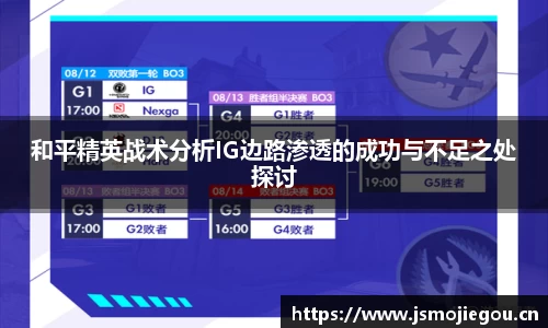 和平精英战术分析IG边路渗透的成功与不足之处探讨